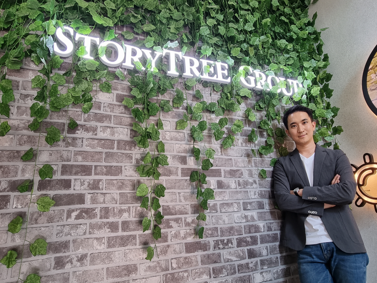▲이지운 스토리트리 대표이사. (사진제공=스토리트리)