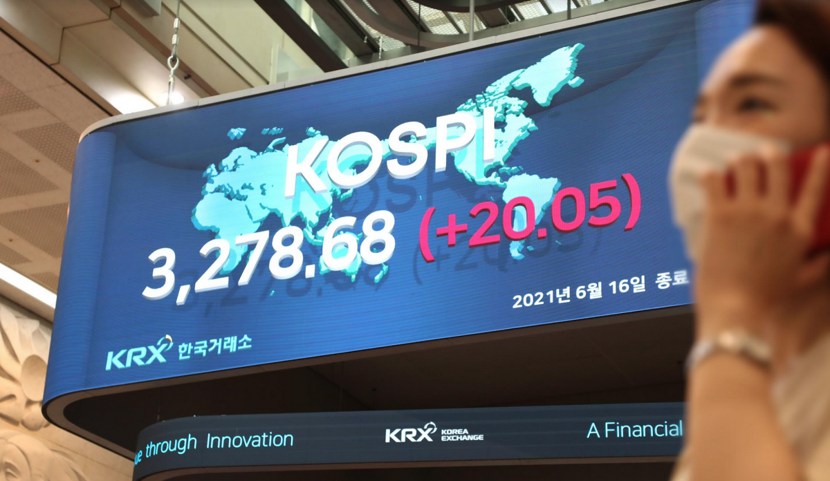 ▲16일 코스피가 장중ㆍ종가 기준 모두 사상 최고치를 기록했다. (사진=한국거래소 제공 )