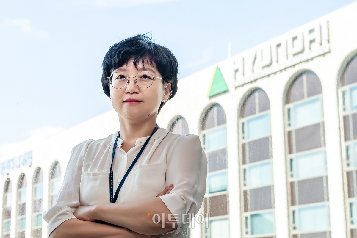 ▲안계현 현대건설 기술연구원 건축주택연구팀장(책임연구원)은 "코로나 팬데믹 시대, 가장 뜨거운 이슈는 층간소음"이라며 "법적 기준이 아닌 소비자 만족 기준을 충족하고자 노력하고 있다"고 강조했다. (조현호 기자 hyunho@)