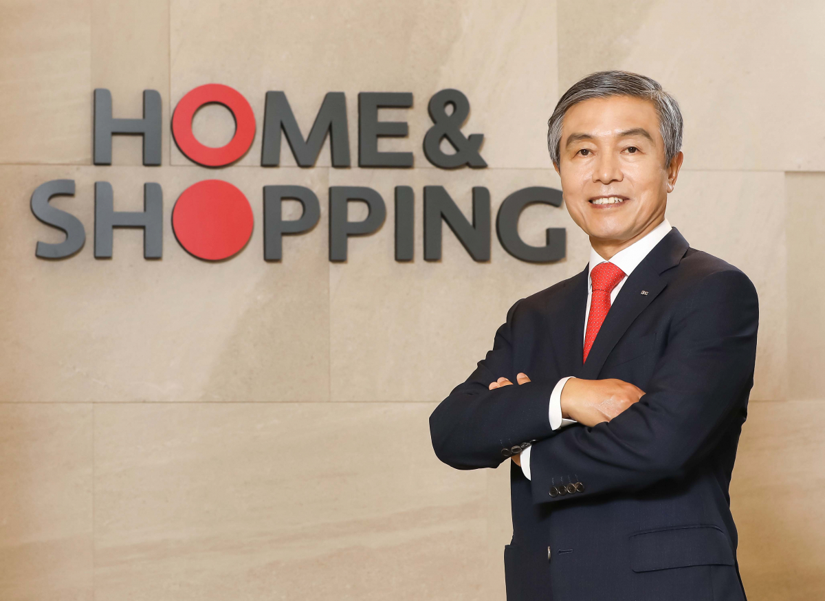 ▲김옥찬 홈앤쇼핑 대표이사.  (사진제공=홈앤쇼핑)