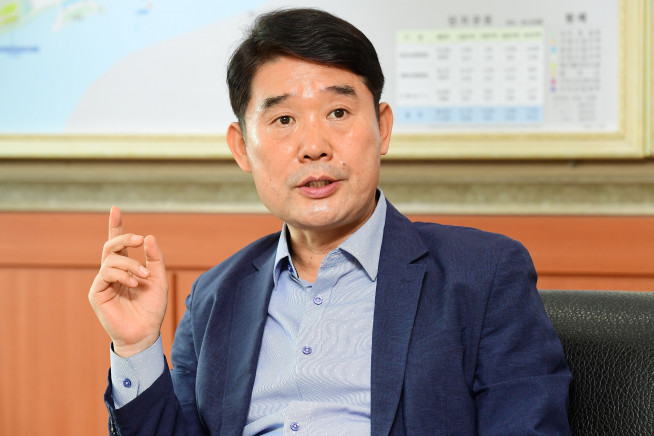 ▲최종태 한국산업단지공단 경기지역본부장이 경기 안산 단원구 공단 본부장실에서 이투데이와 인터뷰를 하고 있다. 고이란 기자 photoeran@