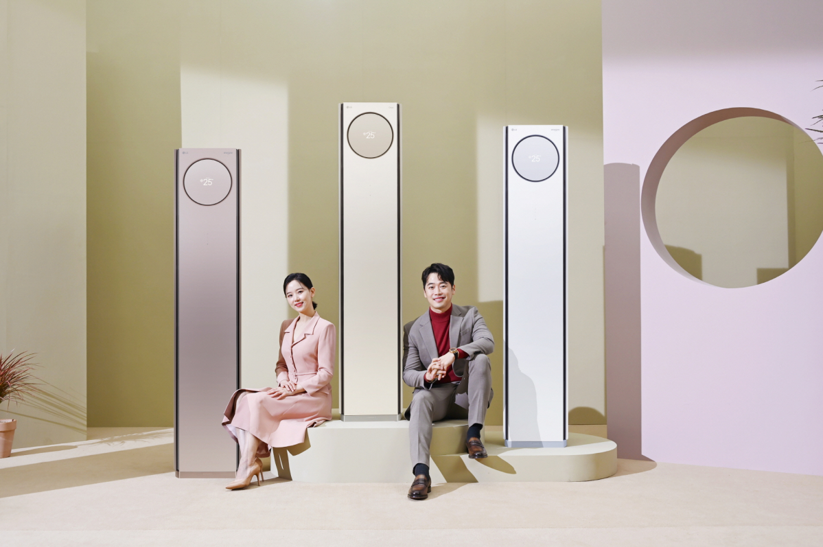 ▲LG전자의 2021년형 'LG 휘센 타워' (사진제공=LG전자)