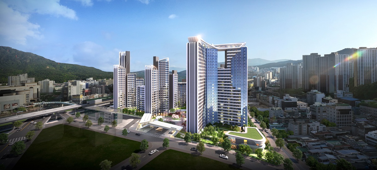 ▲부산 명륜2 재건축 조감도 (자료제공=삼성물산)