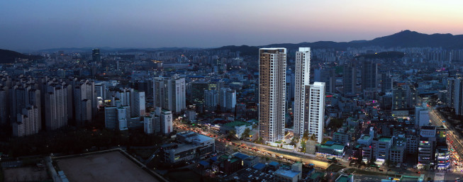 ▲경기 안양 삼덕진주아파트 가로주택정비사업 조감도. (자료제공=쌍용건설)