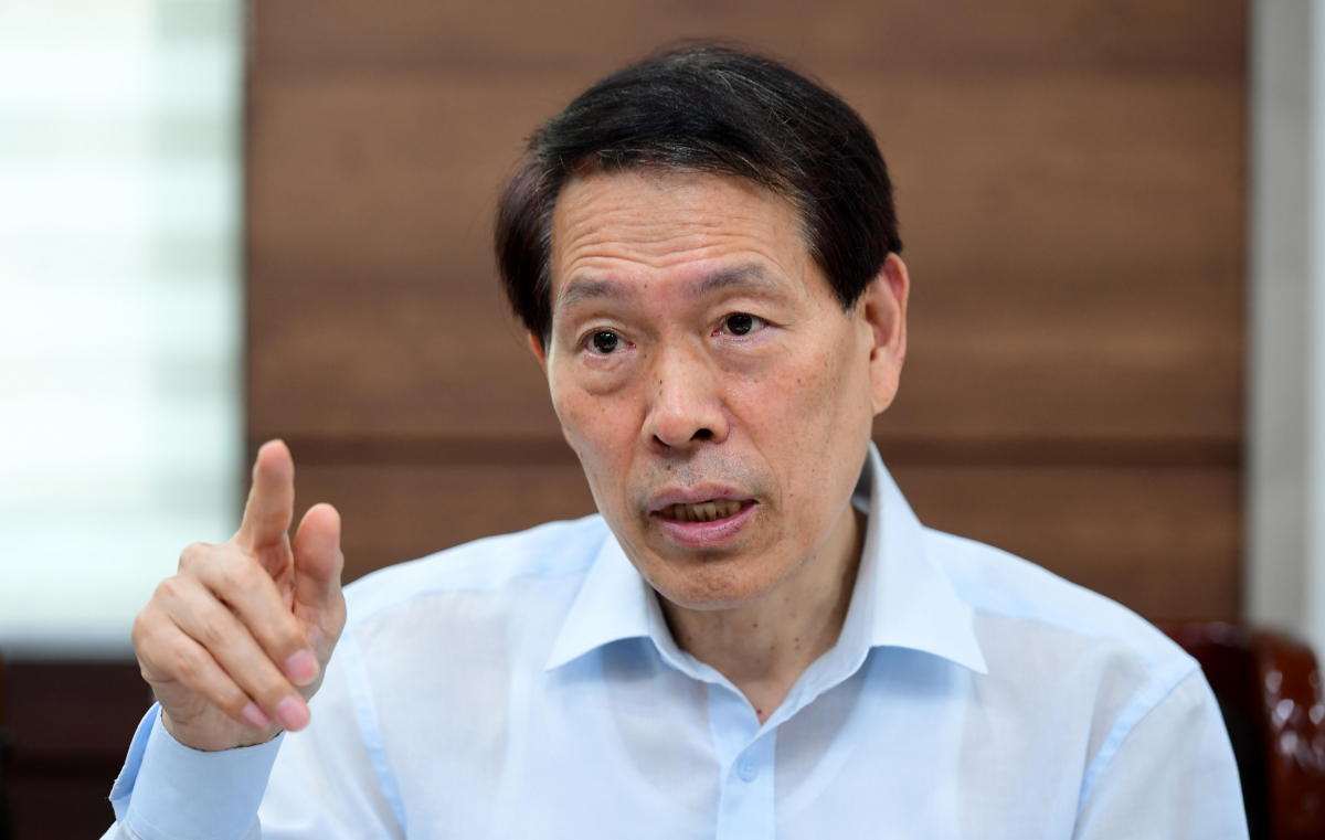 ▲한국초중고등학교교장총연합회 이사장인 한상윤 봉은초 교장이 서울 강남구 봉은초에서 이투데이와 인터뷰를 갖고 있다.  (신태현 기자)