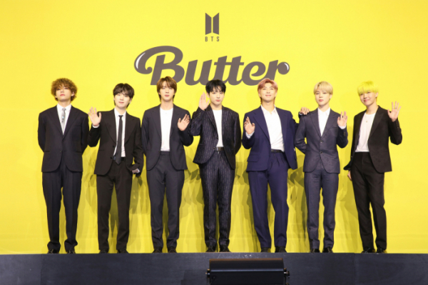 ▲방탄소년단 Butter 글로벌 기자간담회(사진제공=빅히트 엔터테인먼트)