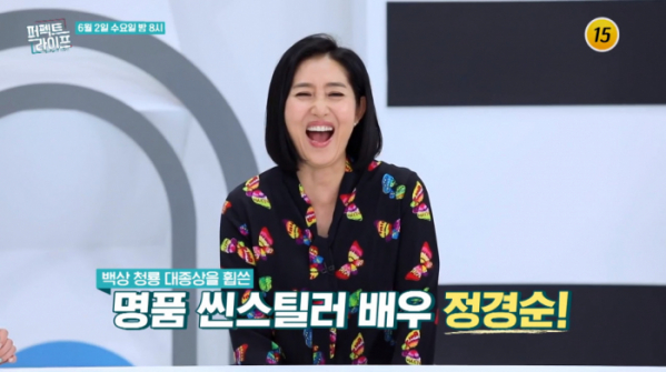 ▲'퍼펙트라이프' 정경순(사진제공=TV조선)