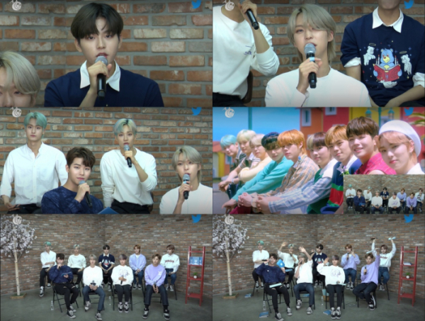 ▲고스트나인(사진 = 고스트나인 ‘트위터 블루룸’ 영상 캡처)