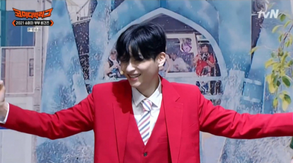 ▲'코미디빅리그' 민찬기(사진=tvN 방송화면 캡처)