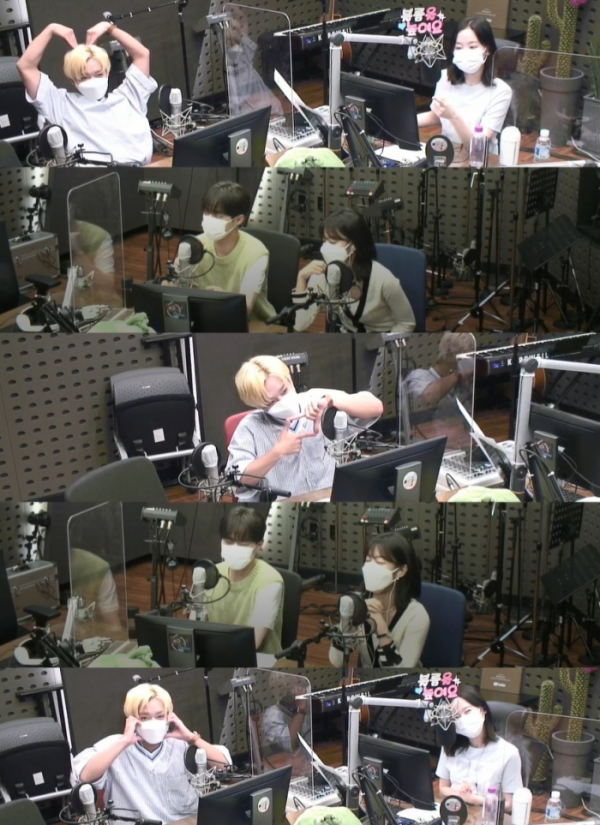 ▲박지훈(사진=KBS 쿨FM ‘강한나의 볼륨을 높여요’ 방송 화면 캡처)