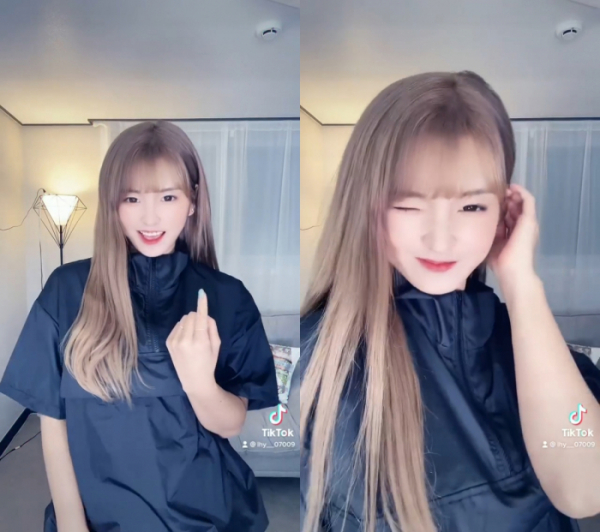 ▲BJ하윤, '한판뜨자' 챌린지(사진=하윤 인스타그램)