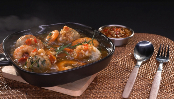 ▲‘편스토랑’ 만두 감바스(사진제공=KBS 2TV)