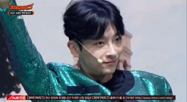 ▲'코미디빅리그' 민찬기(사진=tvN 방송화면 캡처)