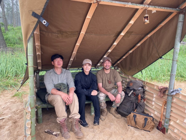 ▲생존 달인 이백승협,강은미, 김경국(사진제공=SBS)