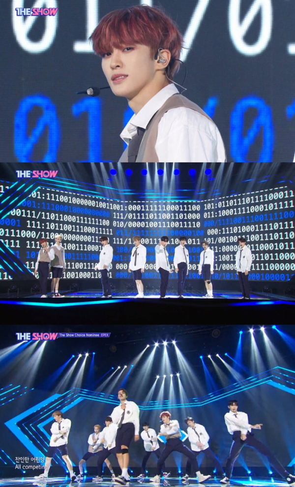 ▲EPEX(이펙스)(사진 = SBS MTV '더쇼' 캡처)