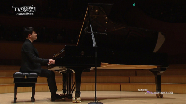 ▲'TV예술무대' 선우예권(사진제공=MBC)