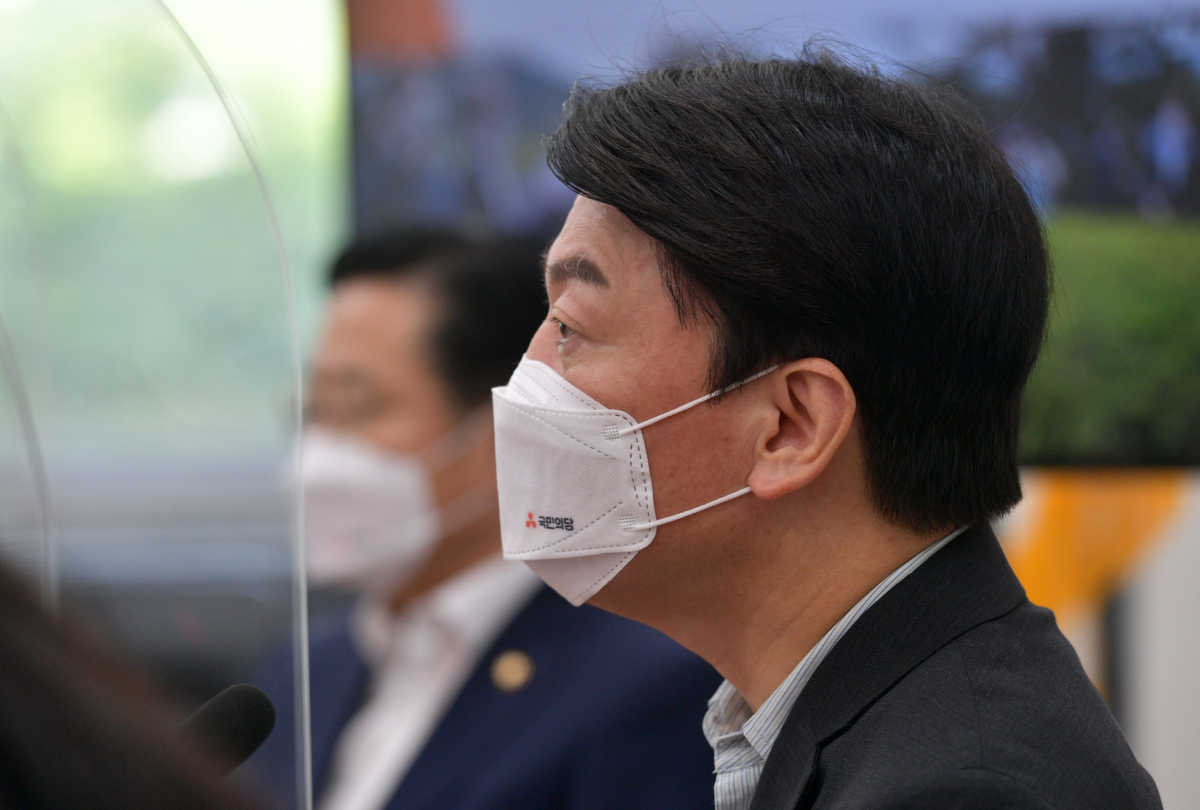 ▲안철수 국민의당 대표가 1일 국회에서 열린 최고위원회의에서 발언하고 있다. (연합뉴스)