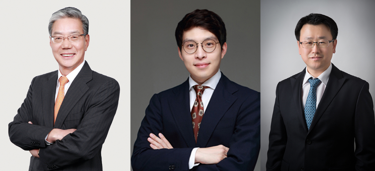 ▲(왼쪽부터) 황영기 법무법인 세종 고문, 이상호 자본시장연구원 연구위원, 이근우 법무법인 화우 변호사의 모습.
