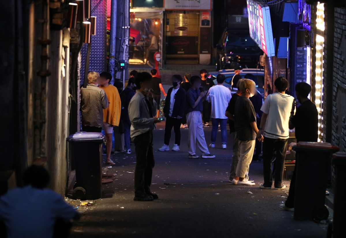 ▲서울 마포구 홍대클럽거리. (뉴시스)