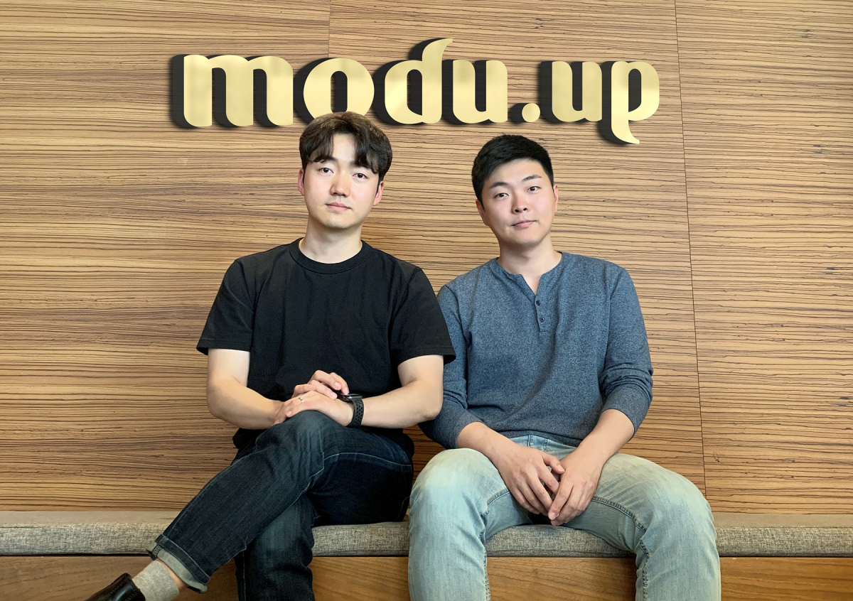 ▲임주일(왼쪽), 이창형(오른쪽) 모두업 공동 대표.  (사진제공=이노션)