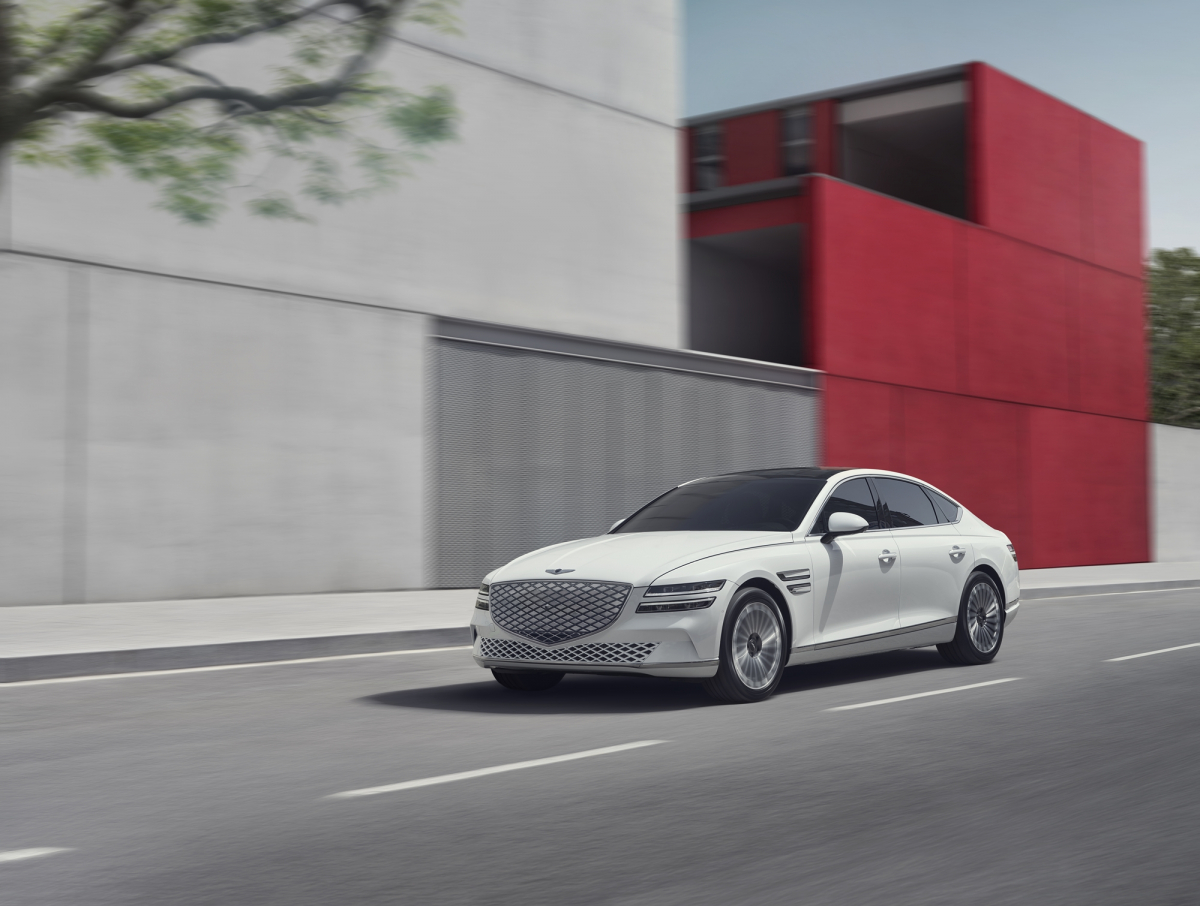 ▲제네시스 G80 전동화 모델  (사진제공=제네시스)