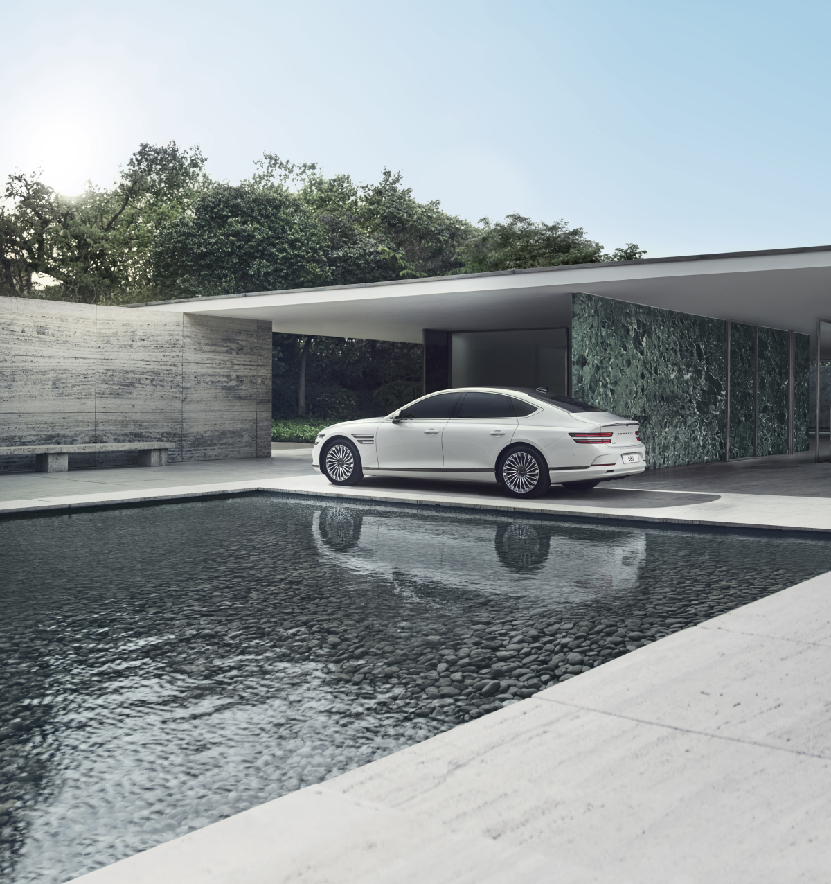 ▲제네시스 G80 전동화 모델  (사진제공=제네시스)