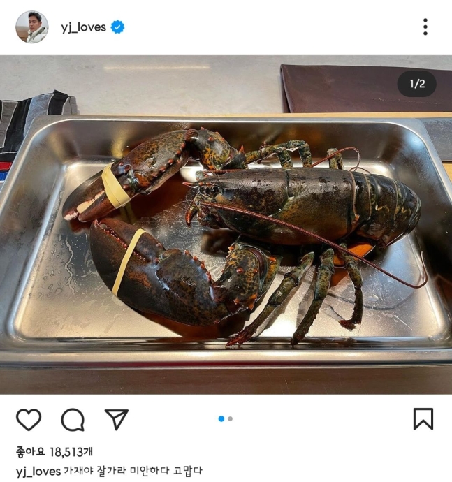 (출처=정용진 신세계그룹 부회장 SNS 갈무리)