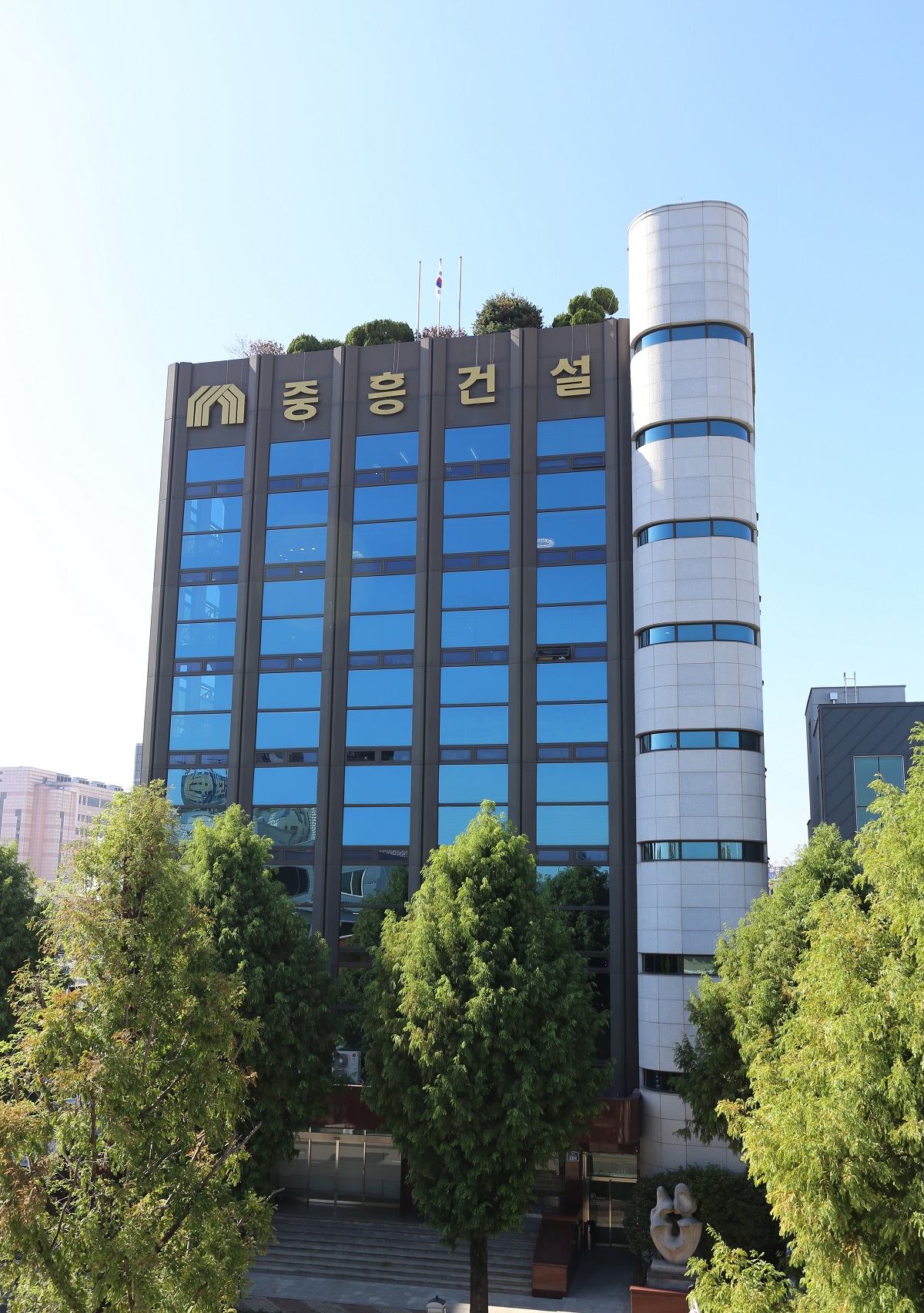 ▲중흥건설그룹 사옥 전경 (사진제공=중흥건설그룹)