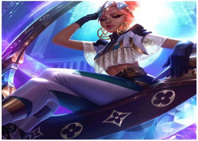▲게임 속 루이뷔통 스킨(자료제공=리그오브레전드)