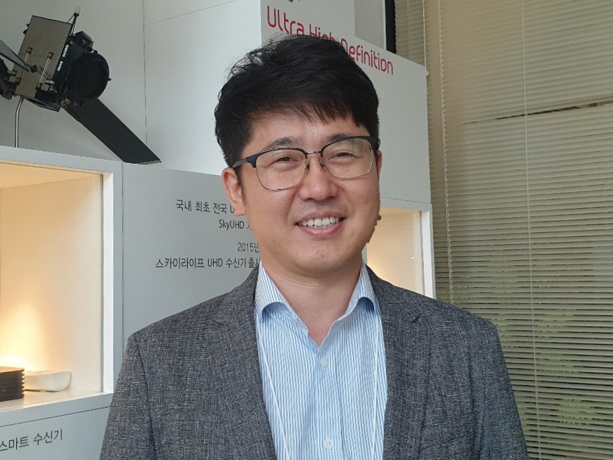 ▲송민 KT스카이라이프 영업본부 디지털채널팀 팀장