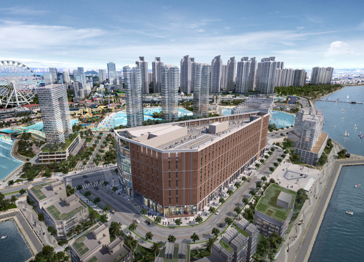 ▲‘이비자 가든’ 조감도. (자료제공=도원레이크)