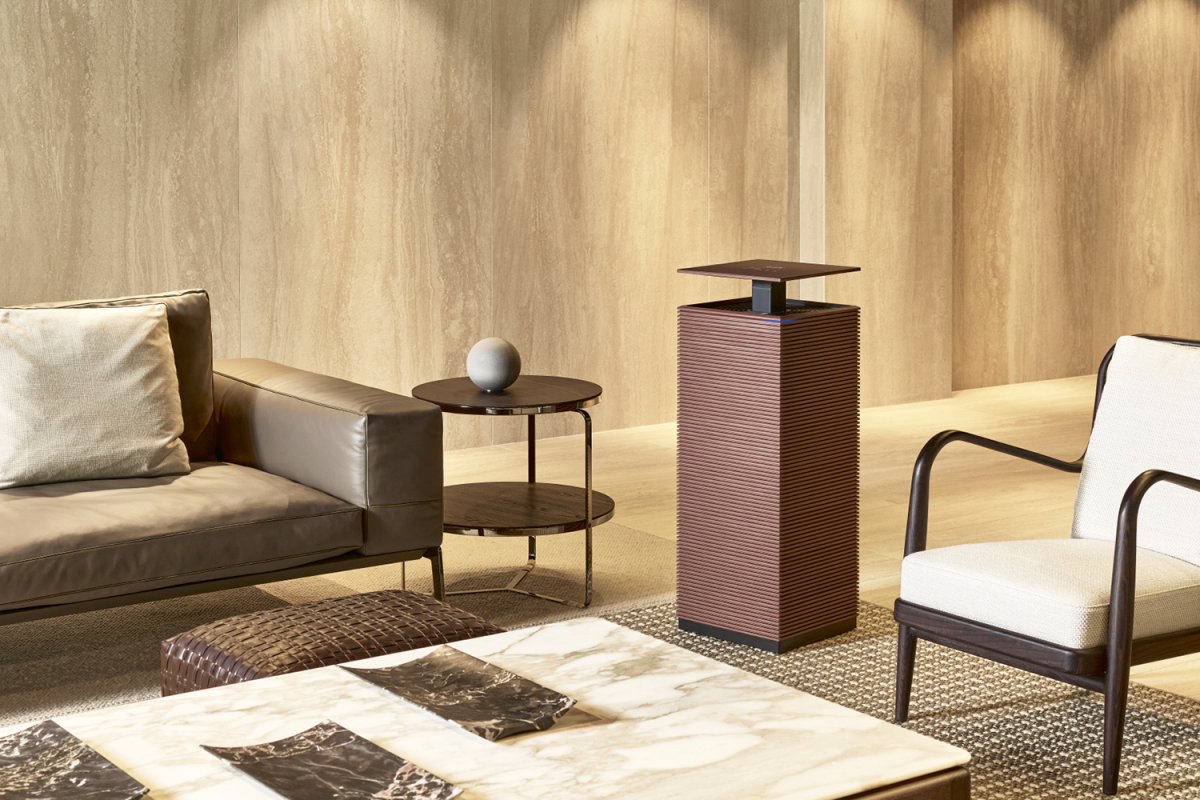 ▲코웨이 ‘노블 공기청정기’ (사진제공=코웨이)