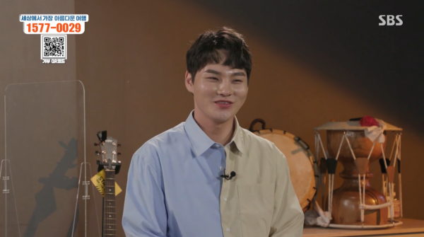 ▲‘세상에서 가장 아름다운 여행’ 박서진(사진제공=SBS)