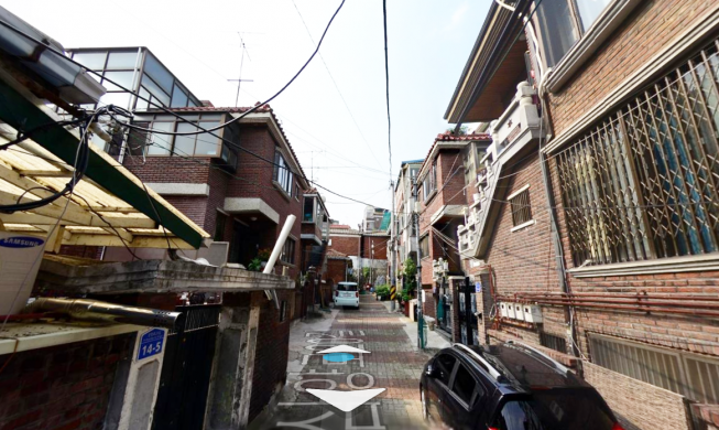 ▲서울 강북구 미아뉴타운 내 핵심지로 꼽히는 미아3구역이 사업시행인가를 받으면서 재개발 추진에 속도가 붙게 됐다. 미아3구역 일대 모습. (네이버지도)