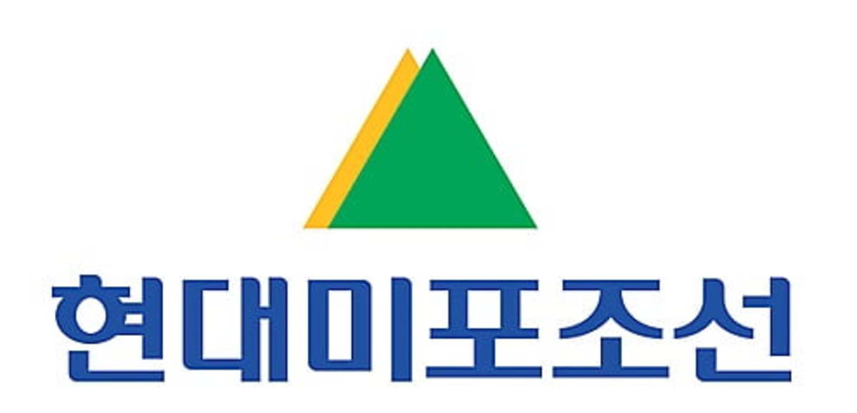 (현대미포조선 CI)