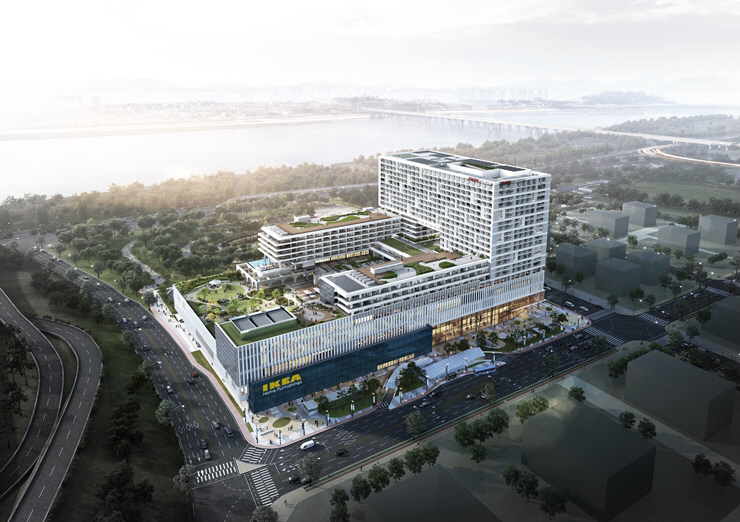 ▲HDC현대산업개발 ‘고덕 아이파크 디어반‘ 조감도.
