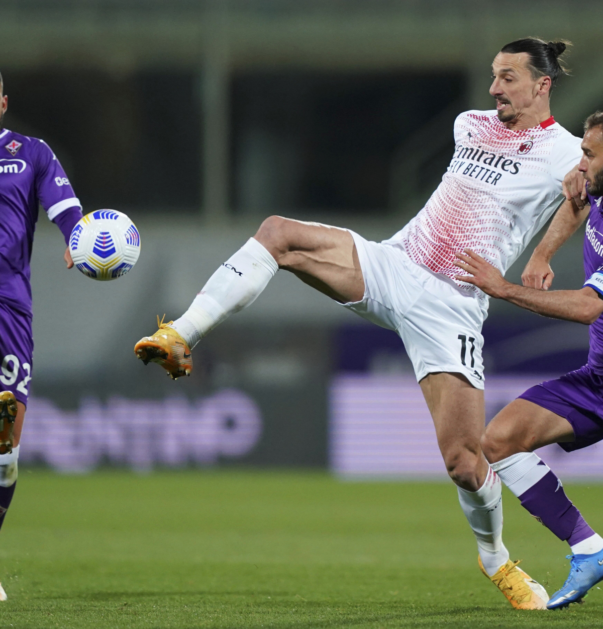 ▲이탈리아 축구리그 세리에A AC밀란 소속 축구선수 즐라탄 이브라히모비치. 태권도 유단자로 이탈리아 언론에 소개됐다. (뉴시스)