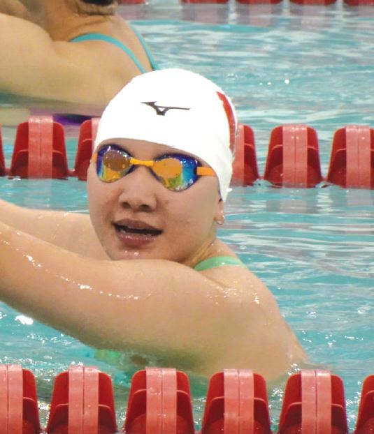 ▲한국 수영 기대주인 이은지가 여자 배영 200m 준결승 진출에 실패했다. (사진제공=대한체육회)