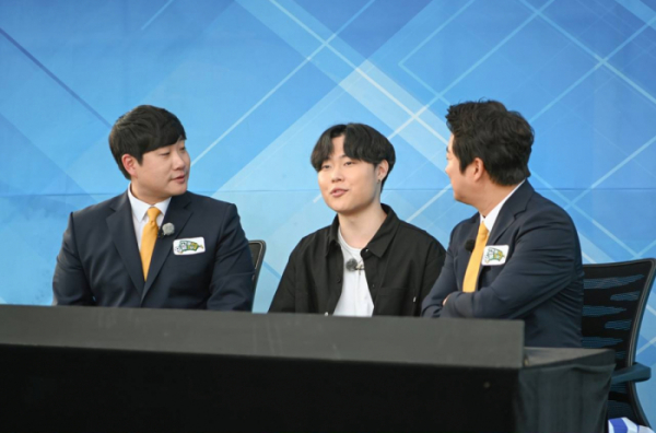 ▲조혜련 아들 김우주(가운데)(사진제공=SBS)