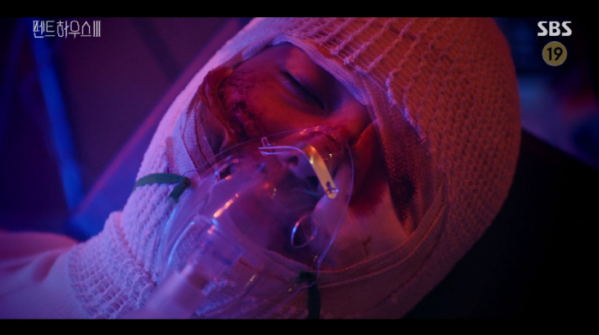 ▲로건리(박은석) 생존(사진=SBS 방송화면 캡처)