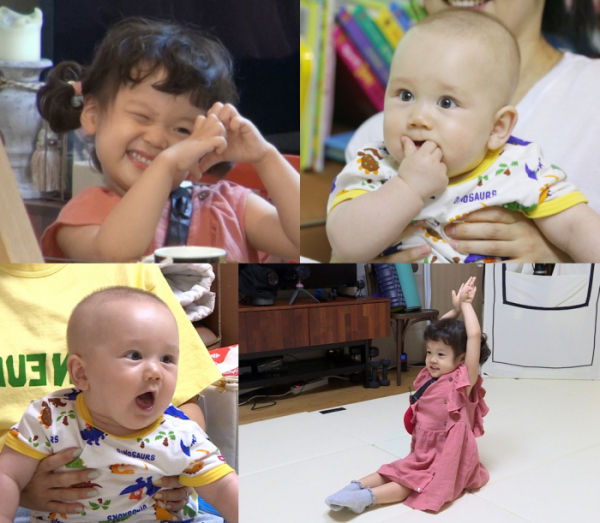 ▲'슈퍼맨이 돌아왔다' 젠·백세은(사진제공=KBS)