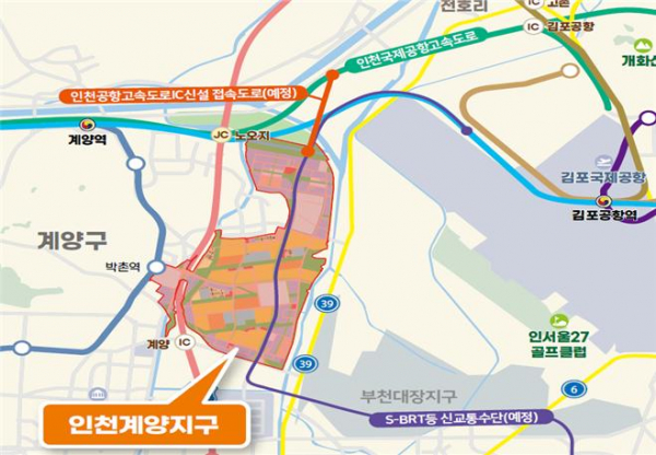 ▲3기 신도시 인천 계양지구 위치도 (자료제공=국토교통부)