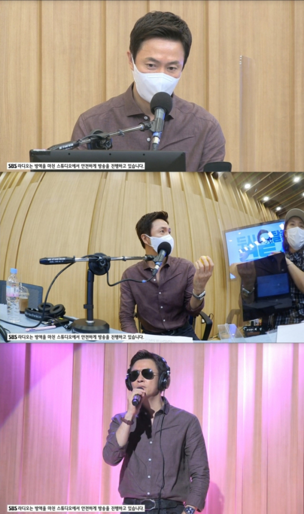 ▲김정민(사진=SBS 파워FM '두시탈출 컬투쇼' 방송 화면 캡처)