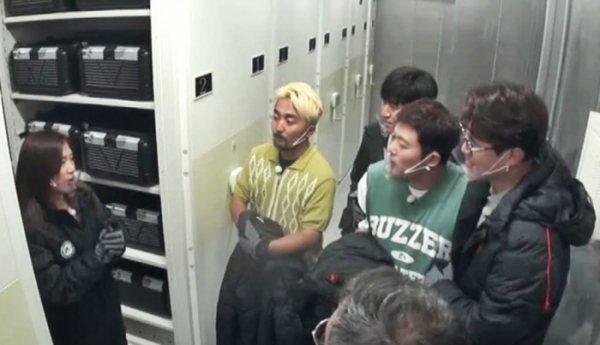 ▲'선을 넘는 녀석들' 시드볼트 방문(사진제공=MBC)