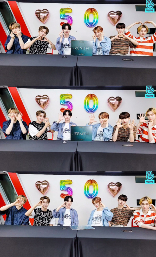 ▲이펙스(사진 = 이펙스 V LIVE 화면 캡처)