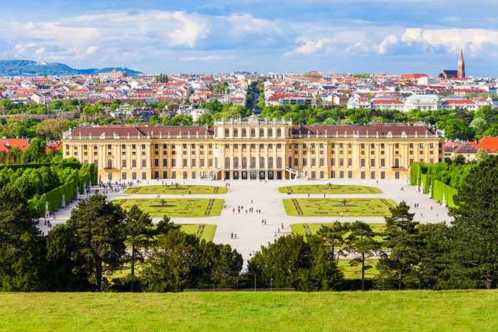 ▲비엔나의 쇤부른 궁전(Palace and Gardens of Schonbrunn)의 모습.