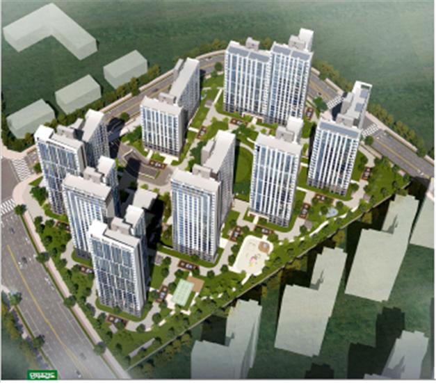 ▲파주운정3 A-17블록 조감도 (자료제공=한국토지주택공사(LH))