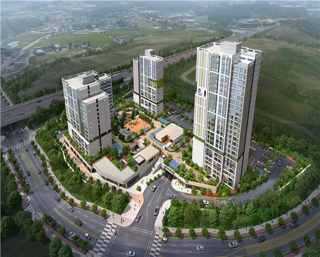 ▲오산세교2 A-15블록 조감도 (자료제공=한국토지주택공사(LH))