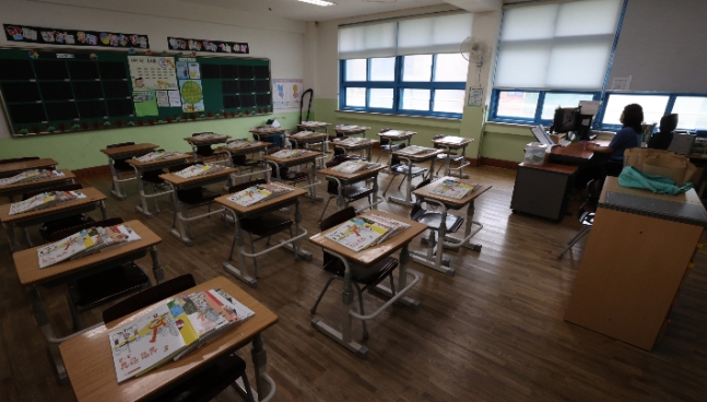 ▲비어있는 교실 (연합뉴스)