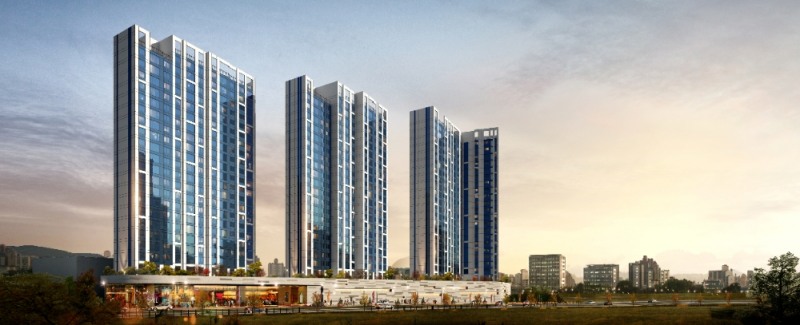 ▲서울 양천구 신정동 수정아파트 재건축 조감도 (자료제공=한국토지신탁)